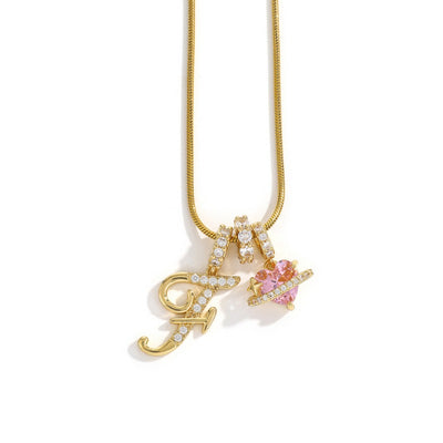 Elegante ketting met hartvormige hanger