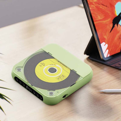 Draagbare CD Speler met Bluetooth - Oplaadbare Discman voor Auto & Onderweg (Anti-Shock)