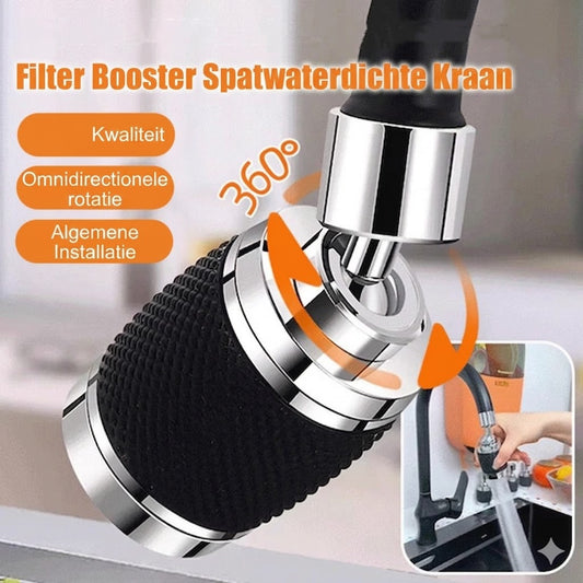 Compact Waterfilter voor Kraan – Snelle Montage Kraan Filter（1+1 Gratis）