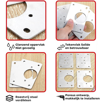 Professionele Kastscharnier Reparatieset