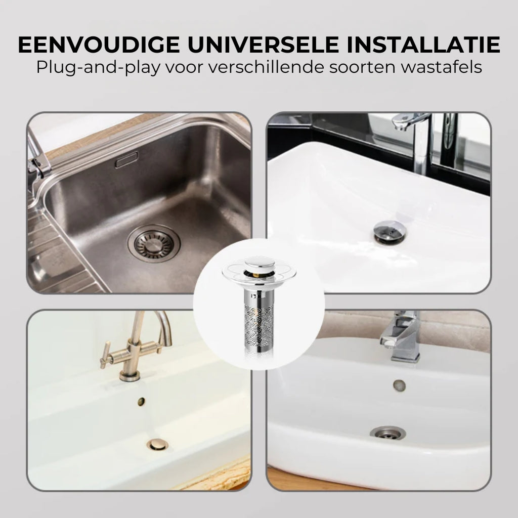 Universele Pop-up Wastafelstop
