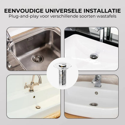 Universele Pop-up Wastafelstop