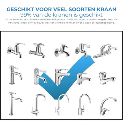 Keukenkraan Sproeikop - Waterbesparend Verlengstuk