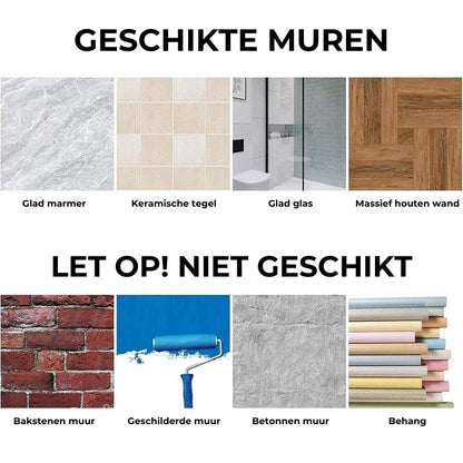 Moderne Handdoekhaken voor de Badkamer - TwistLock Zuignapsysteem - Verwijderbaar & Herbruikbaar - Geen Beschadiging
