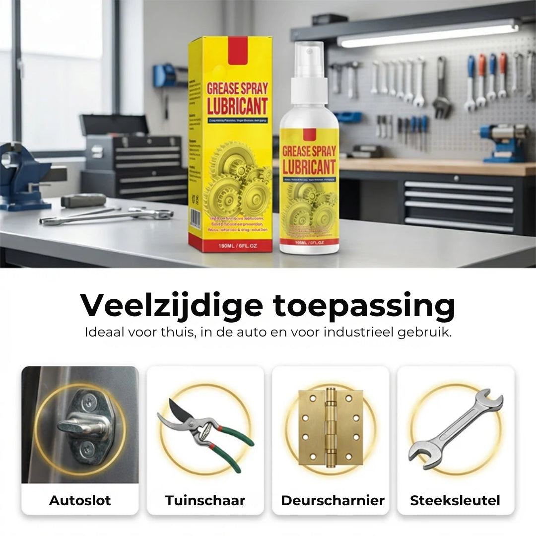 Multifunctionele Multi-Spray - Roestoplosser & Smeermiddel