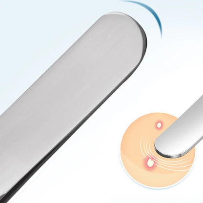 Ruostumattomasta teräksestä valmistettu mustapäiden poistovälinepakkaus