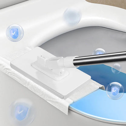 Kertakäyttöinen pölymoppi, jossa 4 uudelleenkäytettävää liinaa