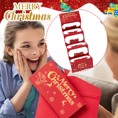 Kerstcadeau-envelop