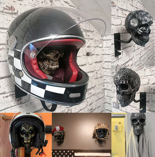 💀SkullRack – Helm- en jassenrek