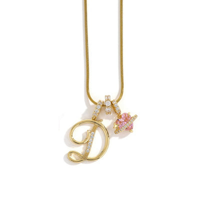 Elegante ketting met hartvormige hanger