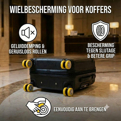 Beschermhoes voor kofferwielen