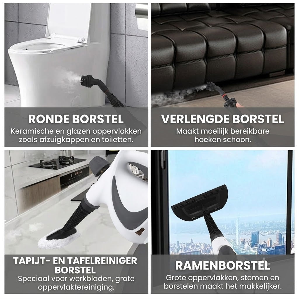Stoomreiniger – Krachtige handstoomreiniger voor grondige reiniging