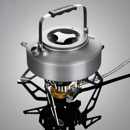 5800W Winddicht Camping Gasfornuis – Met Piëzo-ontsteking en Gasfles Adapter