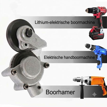 Plaatknipschaar opzetstuk voor boormachine – Elektrische metaalschaar en plaatschaar