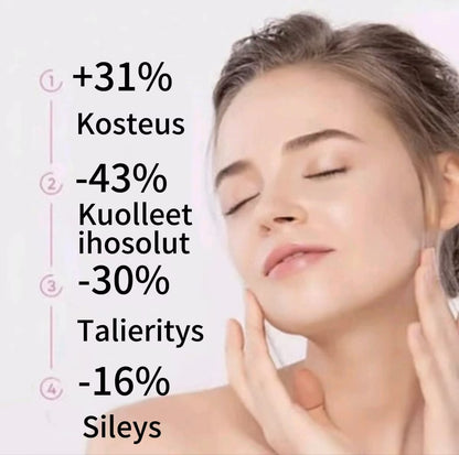 Syväpuhdistava geeli puhdistavilla entsyymeillä