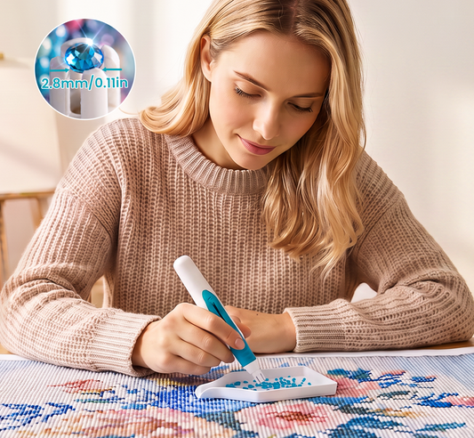 💎Automatische diamond painting pen en schudbakje set✨