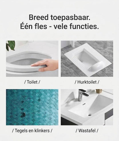 Multifunctionele badkamerspray