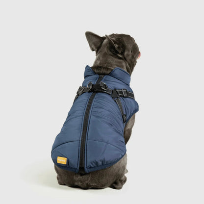 DoggyKings™ Hondenjas met Tuigje - Waterdicht & Warm (3-in-1 Design)