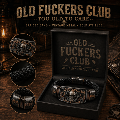 ☠️ Old Guys Club & Wild & Free 🪓 | 2026 Limited Edition Vintage Armband