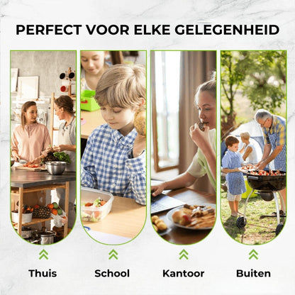 [30 stuks] Herbruikbare aluminiumfolie afsluitbare opbergzakjes