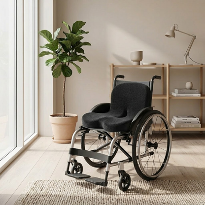 SitFlex™ Ergonomische Stoelverhoger & Rugsteun – Ideaal voor Langdurig Rijden en Lange Werkdagen