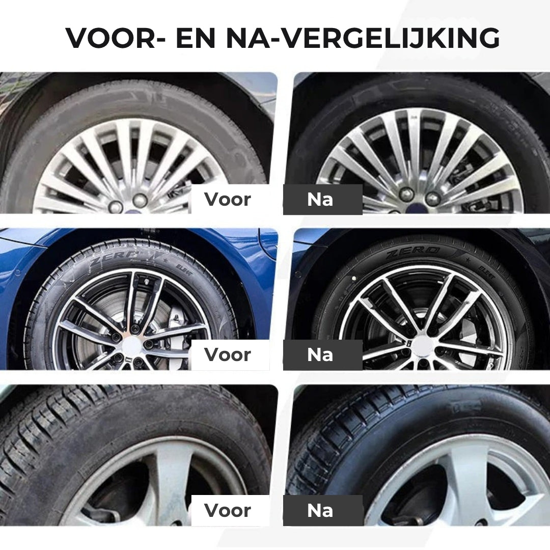 Onderhoudspray voor Autobanden