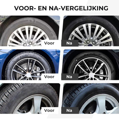 Onderhoudspray voor Autobanden