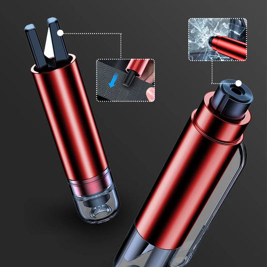 2-in-1 Auto Noodhamer met Gordelsnijder - Veiligheidshamer - Compact & Betrouwbaar