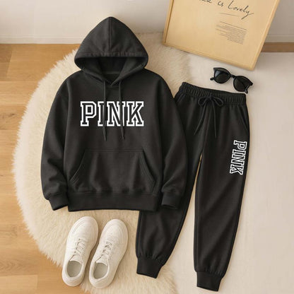 Oversized Joggingpak Unisex - Basic Hoodie & Joggingbroek Set voor Heren & Dames