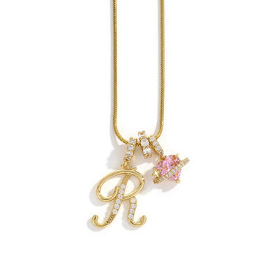 Elegante ketting met hartvormige hanger