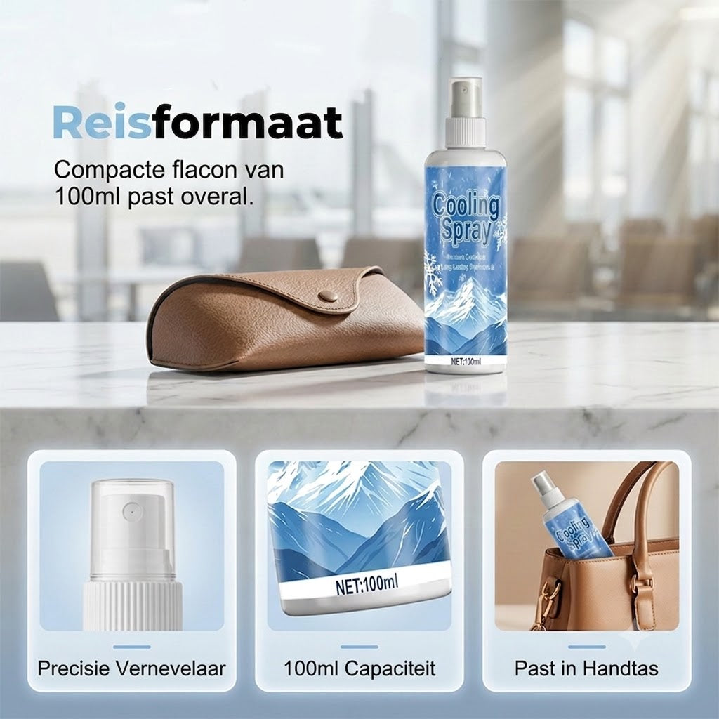 Een absolute zomer-essential voor onderweg: Verfrissende Spray