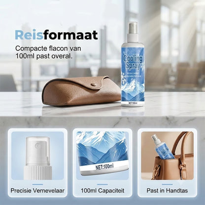 Een absolute zomer-essential voor onderweg: Verfrissende Spray