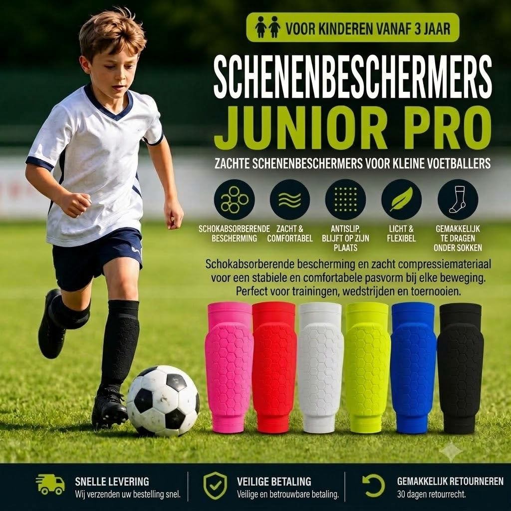 Professionele scheenbeschermers voor de jeugd