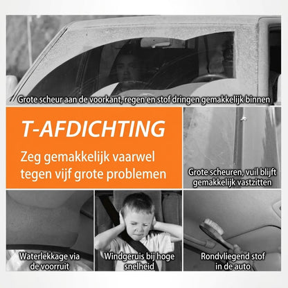 Aanpasbare rubberen afdichtingsstrip voor auto's