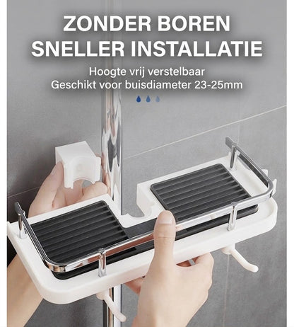 Douchestang met Planchet voor in de Badkamer