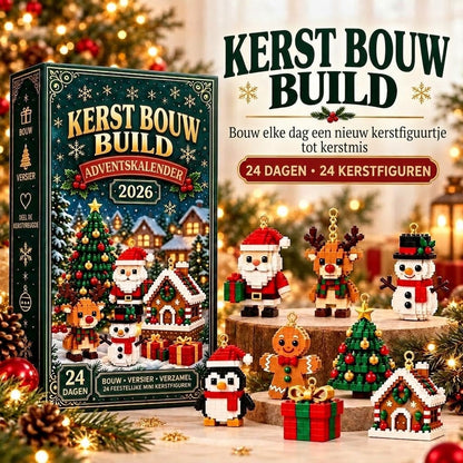Kerstbouw – Bouw elke dag een nieuw kerstfiguur tot aan kerstavond