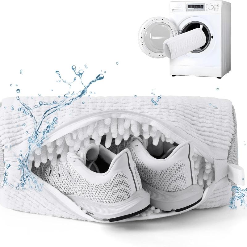 Microvezel Waszak voor Schoenen – Zacht & Effectief – Optimale Bescherming voor Schoenen en Wasmachine