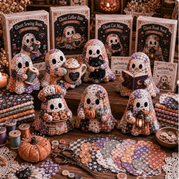 GhostCraft – DIY Lapjesdeken Spook