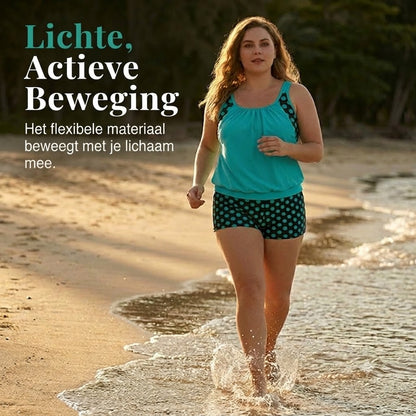 Dames Tweedelige Polkadot Bikini