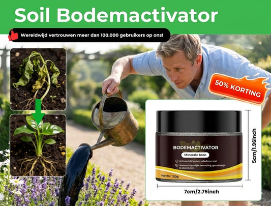 Hoogwaardige Bodemactivator - Voor Gazon & Tuin