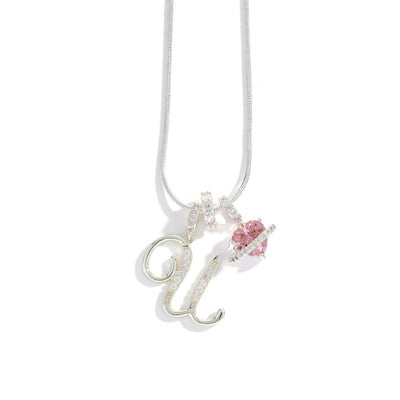 Elegante ketting met hartvormige hanger