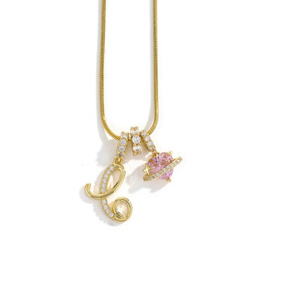 Elegante ketting met hartvormige hanger