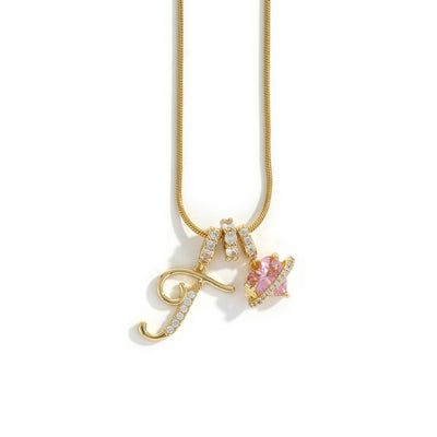 Elegante ketting met hartvormige hanger