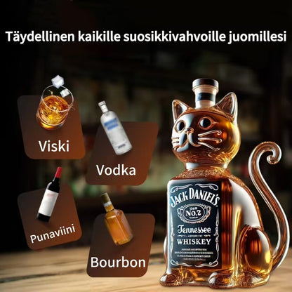 Eläimen muotoinen viskipullo