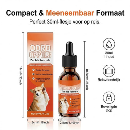 Milde Oordruppels voor Honden – Voor Dagelijkse Verzorging