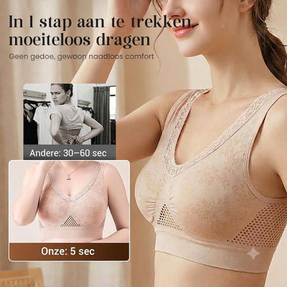 Comfortabele Sluitingsloze Shaping BH – Gemaakt van Puur Katoen