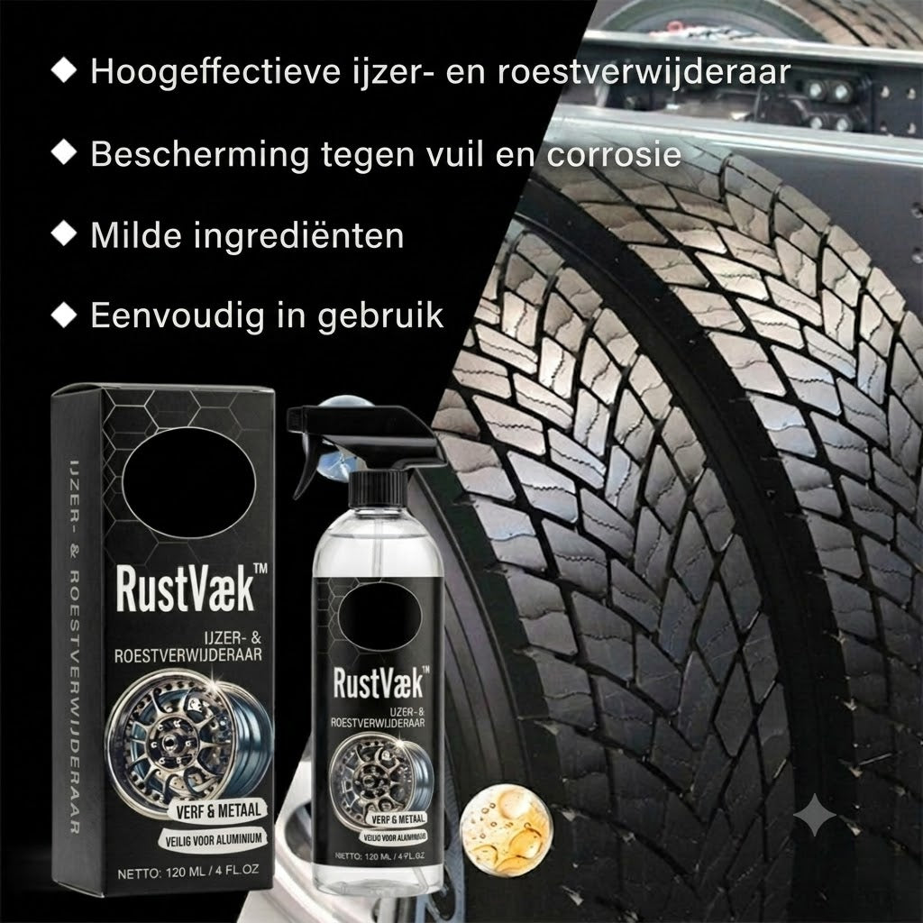 RustVæk™ Roestverwijderaar Spray voor Auto en Metaal