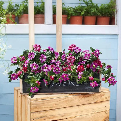 Levensecht Kunst Petunia Boeket – Voor Binnen en Buiten
