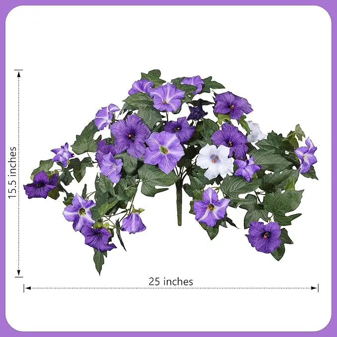 Levensecht Kunst Petunia Boeket – Voor Binnen en Buiten