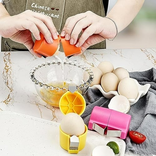 🔥📢📢 Tijdelijke aanbieding❗️❗️ Koop er één, krijg er één gratis! 🍳 Snelle eieropener – open eieren sneller, makkelijker en schoner!🔥